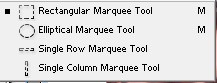 Rectangular Marquee Tool Options Adobe PhotoShop