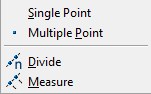 point options in AutoCAD