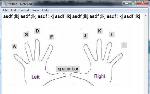 How to learn typing at home