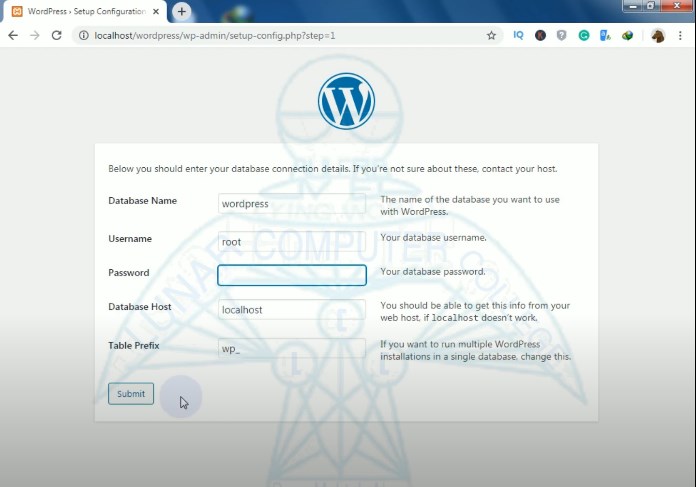 WordPress Submit