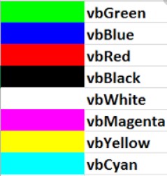 vbColors