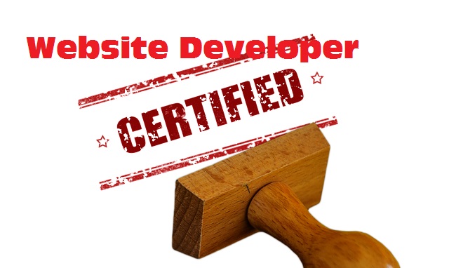 Website Developer Certification