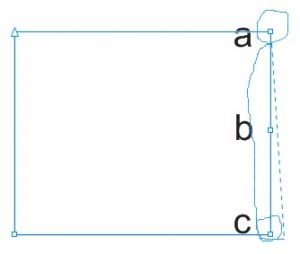 freehand nodes selection