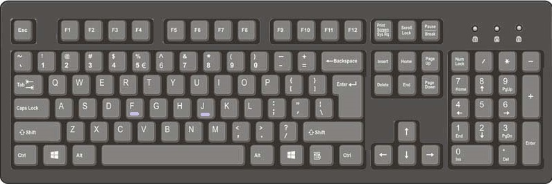 computer keyboard