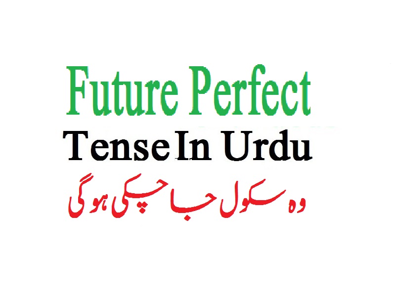 Future Perfect Tense In Urdu