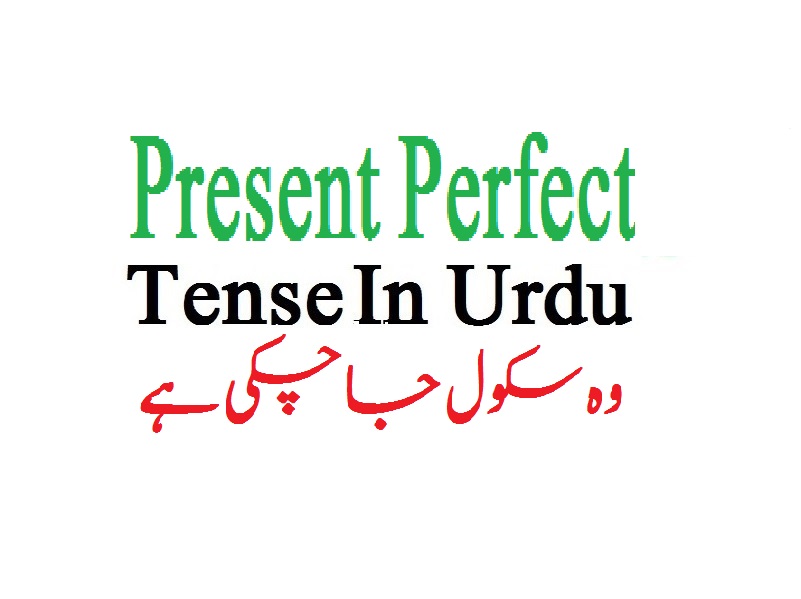 Present Perfect Tense In Urdu