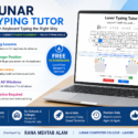 Lunar Typing Tutor free keyboard typing software for Windows